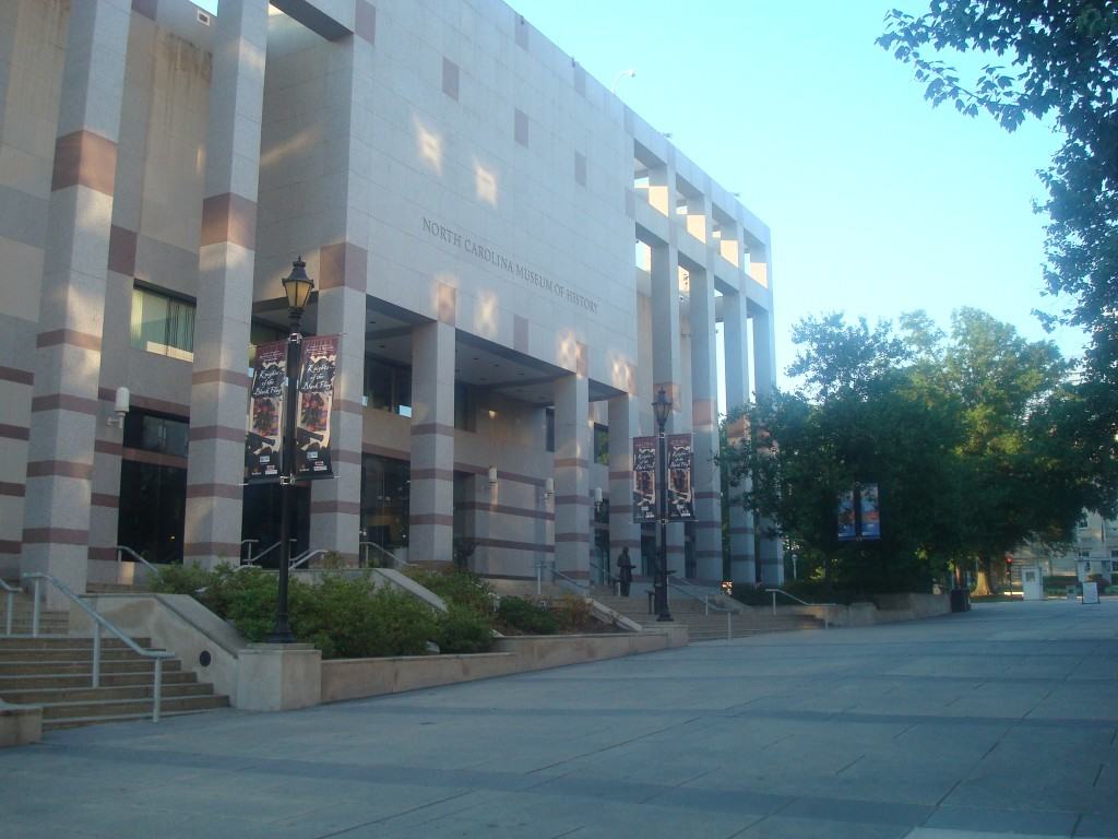 The North Carolina Museum of History in Downtown Raleigh