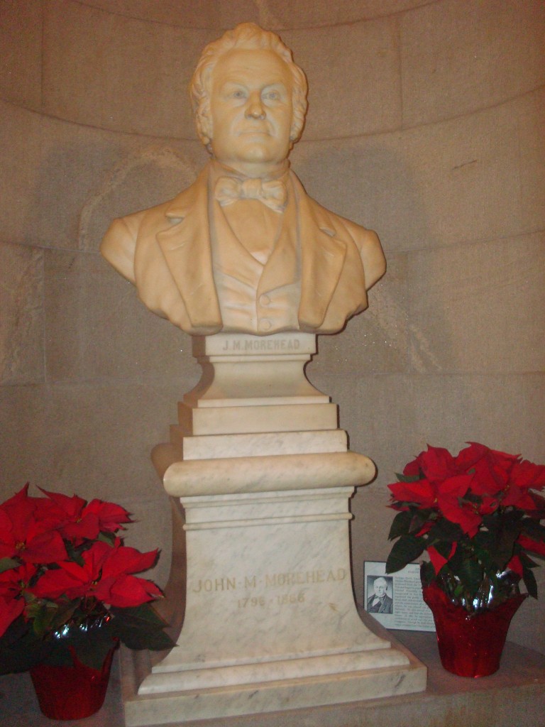 John M. Morehead - in the Capitol, Raleigh, N.C.