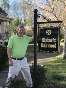 The Historic Oakwood neighborhood in Downtown Raleigh, N.C.