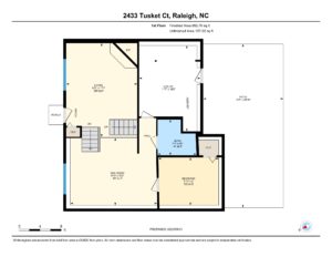 2433 Tusket Ct floor plan - 1st floor
