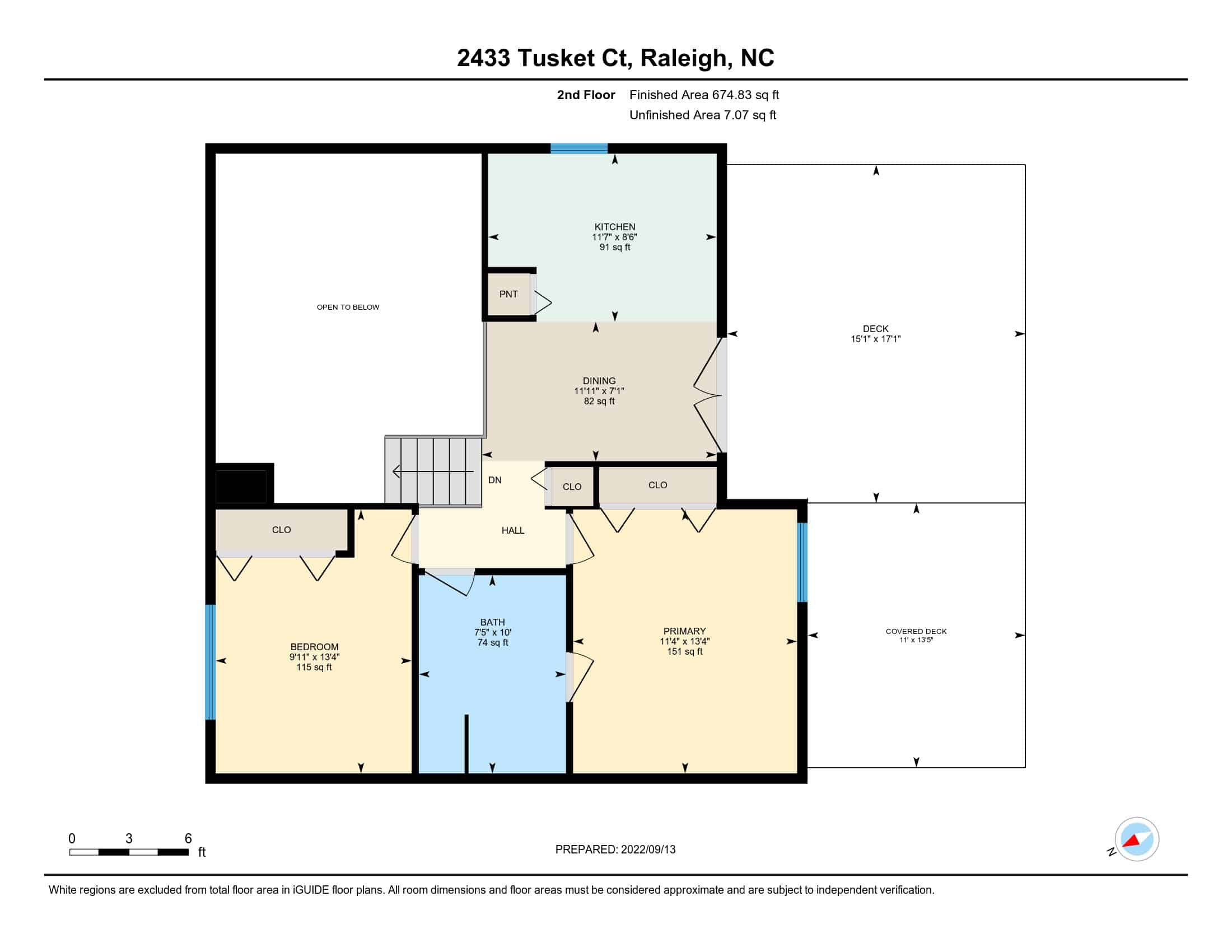 2433 Tusket Ct floor plan - 2nd floor