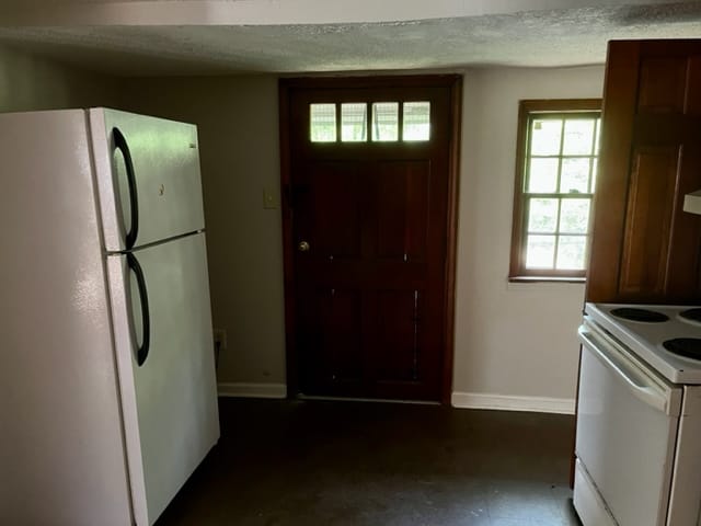 the kitchen of 1606 Oakwood Avenue, Raleigh, N.C., a 2-bedroom home listed for sale by Raleigh Homes Realty