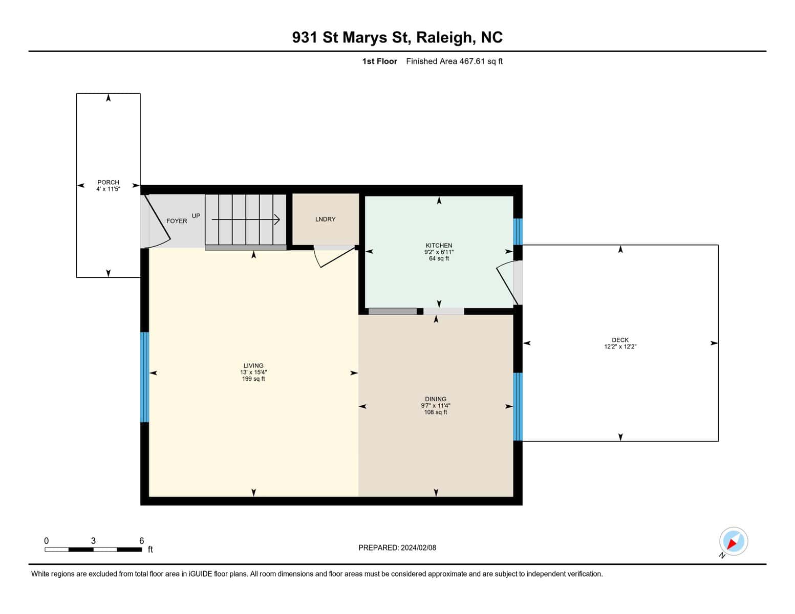 931 St Marys St Raleigh floor plan