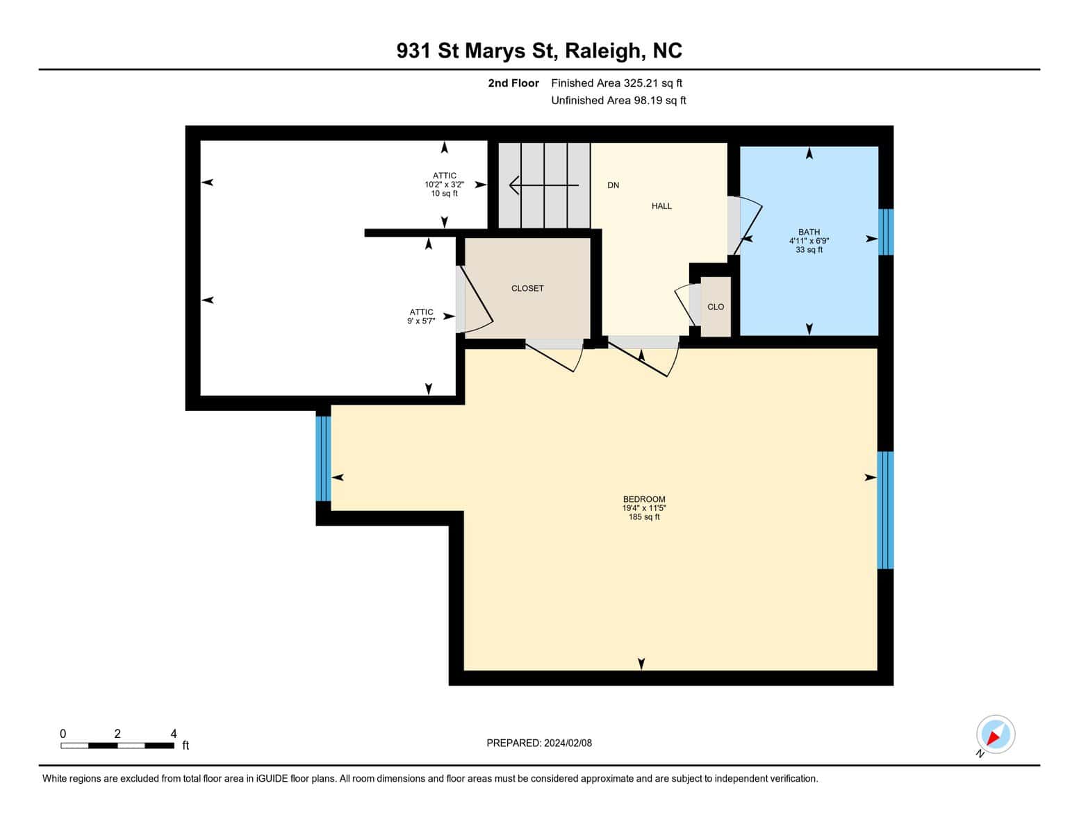 931 St Marys St Raleigh floor plan