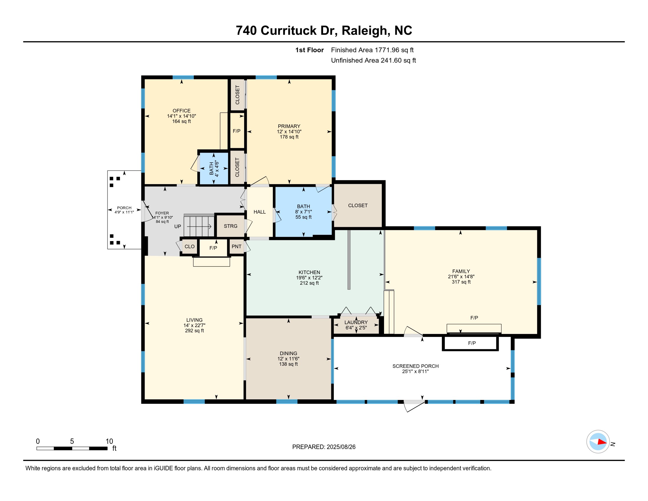 740 Currituck Drive, Raleigh NC