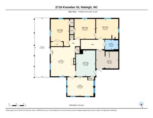 2716 Knowles St floor plan